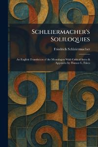 Schleiermacher's Soliloquies