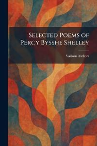 Kirjan kansi "Selected Poems of Percy Bysshe Shelley"