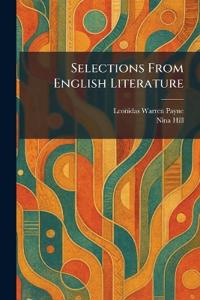 Selections From English Literature