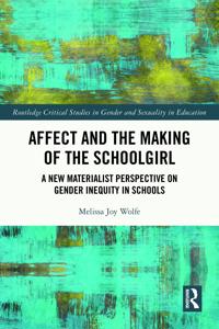 Bokomslag för "Affect and the Making of the Schoolgirl"