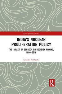 Bokomslag för "India's Nuclear Proliferation Policy"