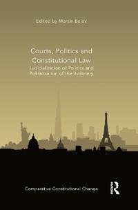 Bokomslag för "Courts, Politics and Constitutional Law"