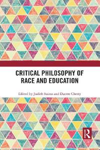 Bokomslag för "Critical Philosophy of Race and Education"