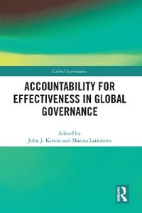 Accountability for Effectiveness in Global Governance