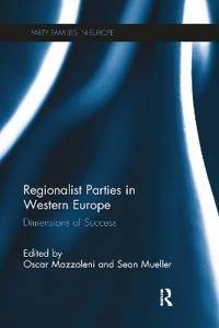 Bokomslag för "Regionalist Parties in Western Europe"
