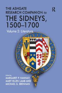 Bokomslag för "The Ashgate Research Companion to The Sidneys, 1500–1700"