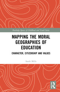 Kirjan kansi "Mapping the Moral Geographies of Education"