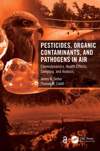 Kirjan kansi "Pesticides, Organic Contaminants, and Pathogens in Air"