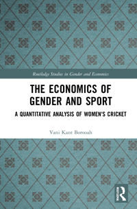 Kirjan kansi "The Economics of Gender and Sport"