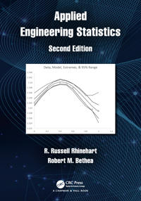 Kirjan kansi "Applied Engineering Statistics"