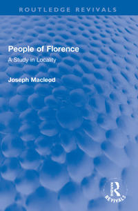 Bokomslag for "People of Florence"