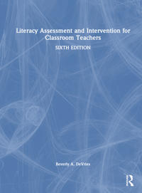 Bokomslag for "Literacy Assessment and Intervention for Classroom Teachers"