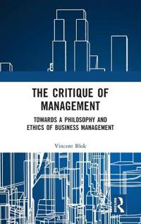 Bokomslag for "The Critique of Management"