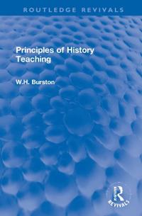 Bokomslag for "Principles of History Teaching"