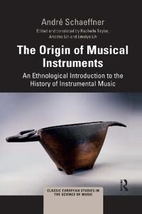 Bokomslag för "The Origin of Musical Instruments"