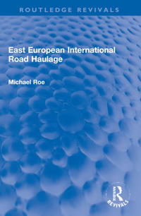 Kirjan kansi "East European International Road Haulage"