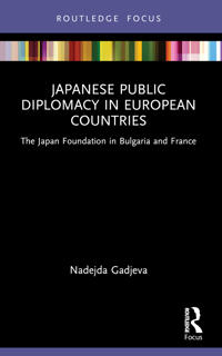 Kirjan kansi "Japanese Public Diplomacy in European Countries"