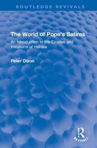 Bokomslag för "The World of Pope's Satires"