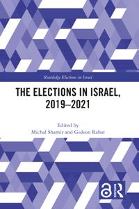 Bokomslag for "The Elections in Israel, 2019–2021"