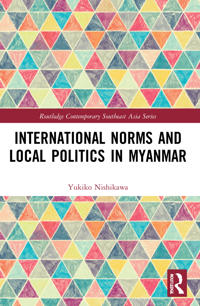 Bokomslag för "International Norms and Local Politics in Myanmar"