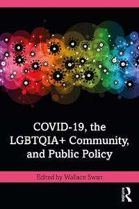 Kirjan kansi "COVID-19, the LGBTQIA+ Community, and Public Policy"
