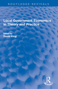 Bokomslag för "Local Government Economics in Theory and Practice"