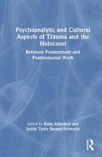 Kirjan kansi "Psychoanalytic and Cultural Aspects of Trauma and the Holocaust"