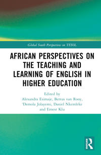 Bokomslag för "African Perspectives on the Teaching and Learning of English in Higher Education"