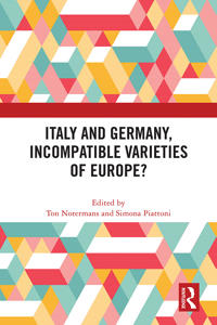 Kirjan kansi "Italy and Germany, Incompatible Varieties of Europe?"
