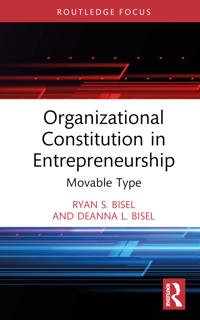 Bokomslag for "Organizational Constitution in Entrepreneurship"