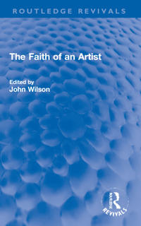 Bokomslag för "The Faith of an Artist"