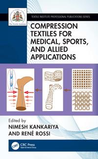 Bokomslag for "Compression Textiles for Medical, Sports, and Allied Applications"