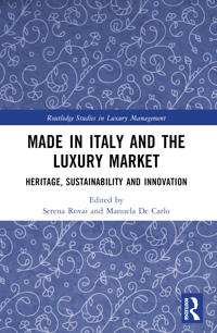 Kirjan kansi "Made in Italy and the Luxury Market"