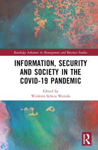 Kirjan kansi "Information, Security and Society in the COVID-19 Pandemic"