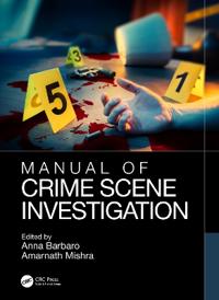 Bokomslag för "Manual of Crime Scene Investigation"