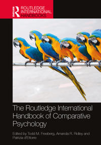Kirjan kansi "The Routledge International Handbook of Comparative Psychology"