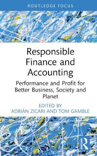 Kirjan kansi "Responsible Finance and Accounting"