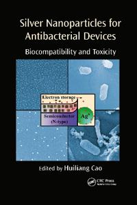 Kirjan kansi "Silver Nanoparticles for Antibacterial Devices"