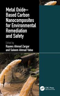 Kirjan kansi "Metal Oxide–Based Carbon Nanocomposites for Environmental Remediation and Safety"