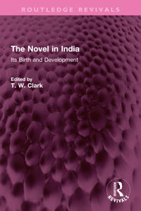 Bokomslag for "The Novel in India"