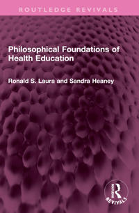 Bokomslag for "Philosophical Foundations of Health Education"