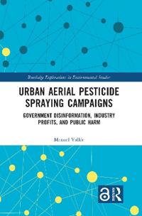 Kirjan kansi "Urban Aerial Pesticide Spraying Campaigns"