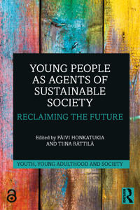 Kirjan kansi "Young People as Agents of Sustainable Society"