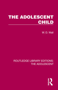 Bokomslag för "The Adolescent Child"