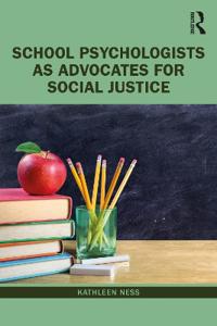 Kirjan kansi "School Psychologists as Advocates for Social Justice"