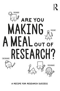 Kirjan kansi "Are You Making a Meal Out of Research?"