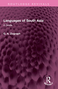 Bokomslag for "Languages of South Asia"