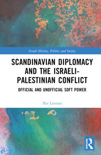 Kirjan kansi "Scandinavian Diplomacy and the Israeli-Palestinian Conflict"