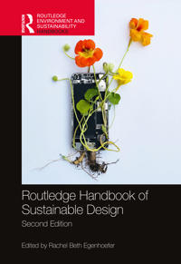Bokomslag for "Routledge Handbook of Sustainable Design"