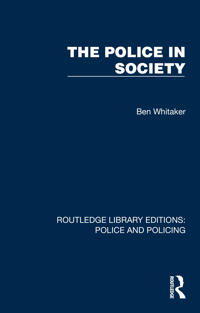 Kirjan kansi "The Police in Society"